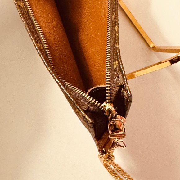 Louis Vuitton Monogram Vintage Brown Pouch Chain - Picture 15 of 15